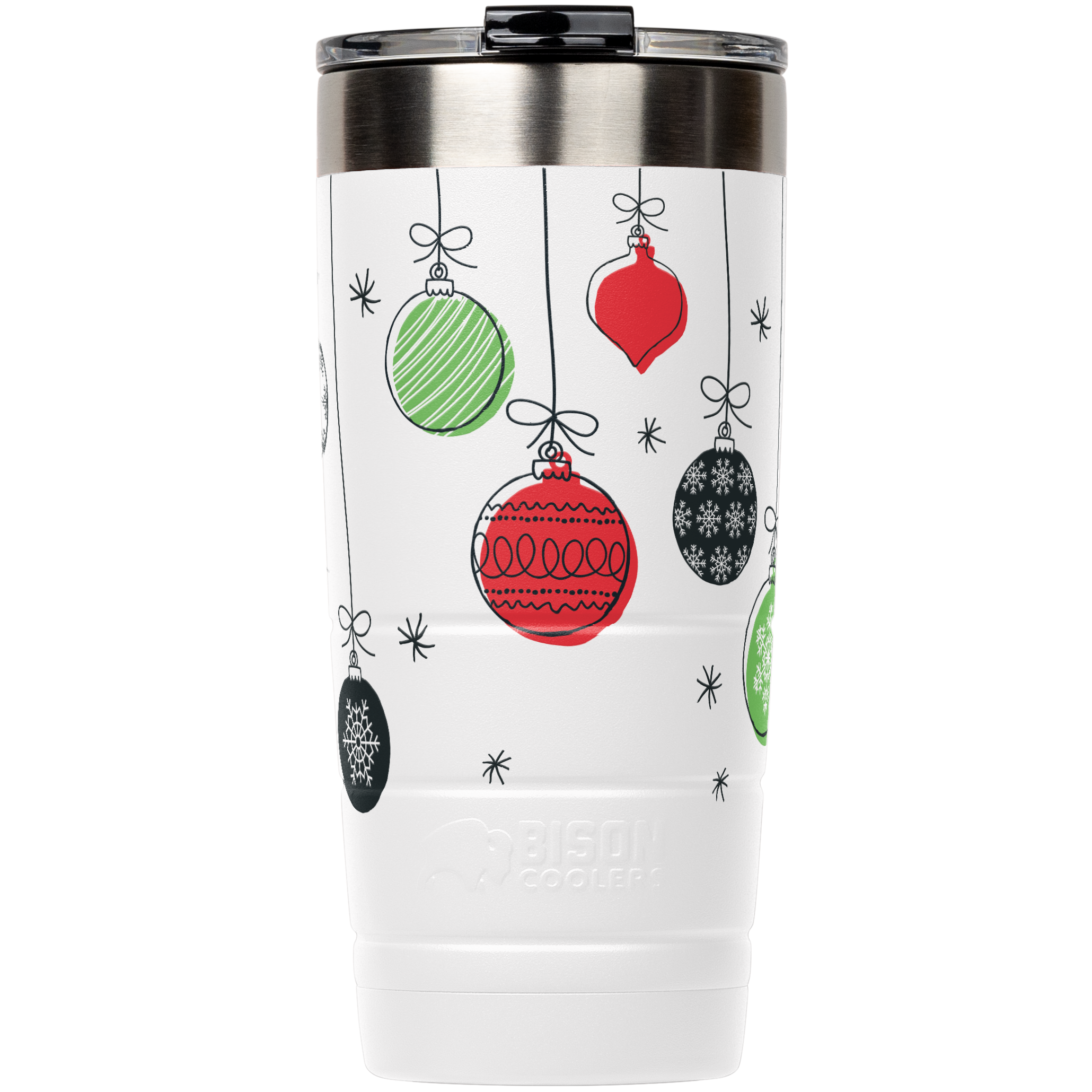 Christmas Card 22oz Tumbler - Bison Coolers