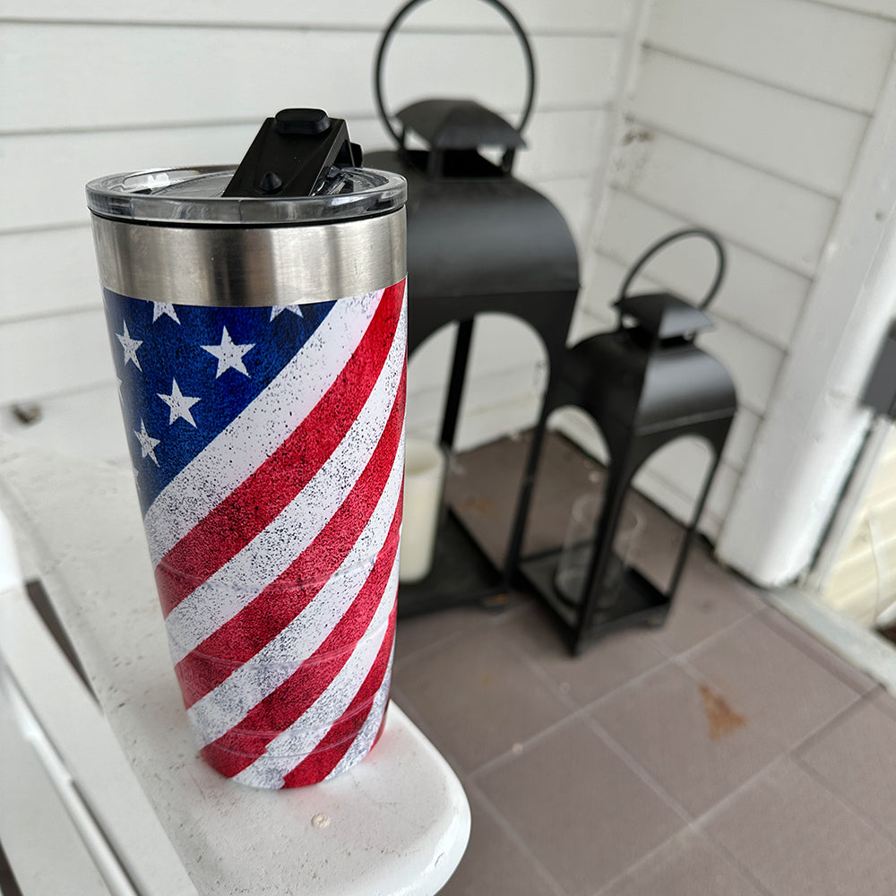Home Outdoor Icons 22oz Stainless Steel Tumbler