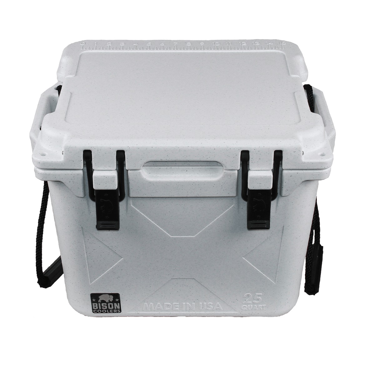 Bison Coolers White 25 Quart Cooler | Made in The USA（並行輸入品）-